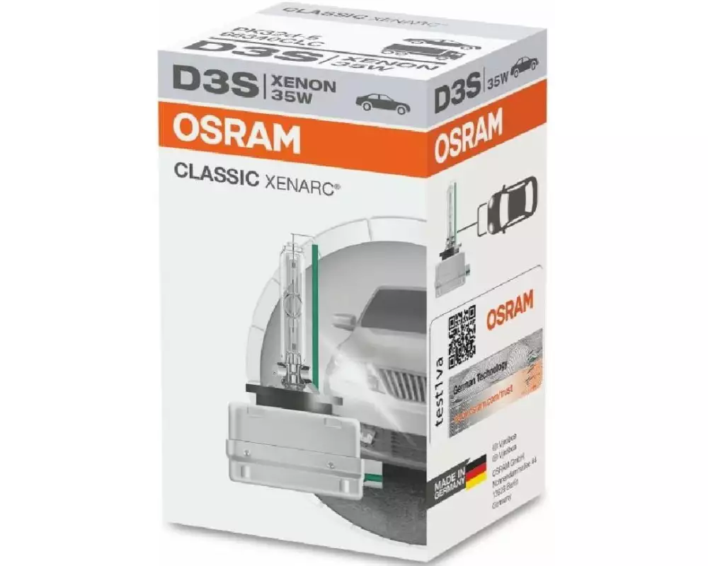 OSRAM Glühlampe XENARC CLASSIC 35W PK32d-5 4150K PKW