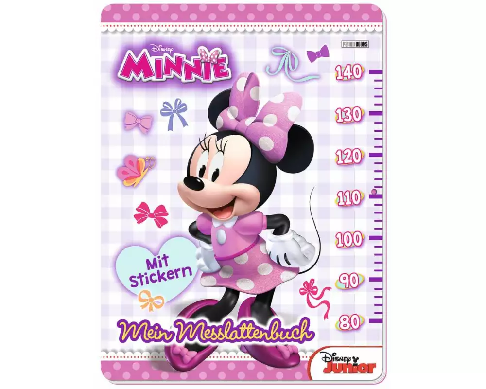 Disney Minnie: Mein Messlattenbuch