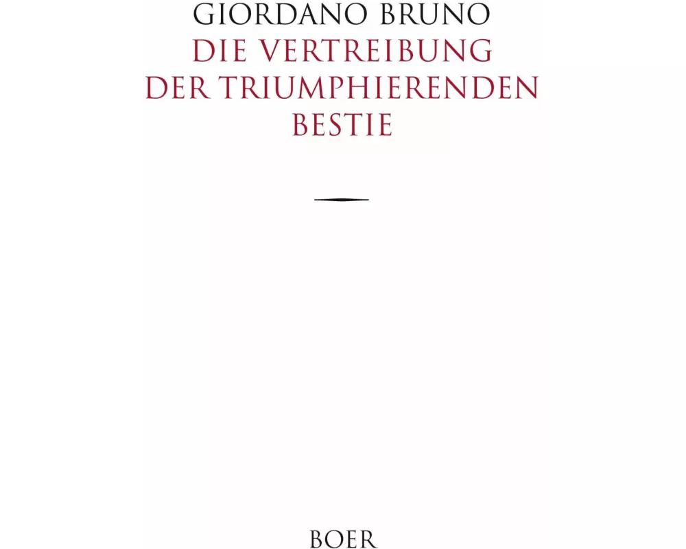 Die Vertreibung der triumphierenden Bestie