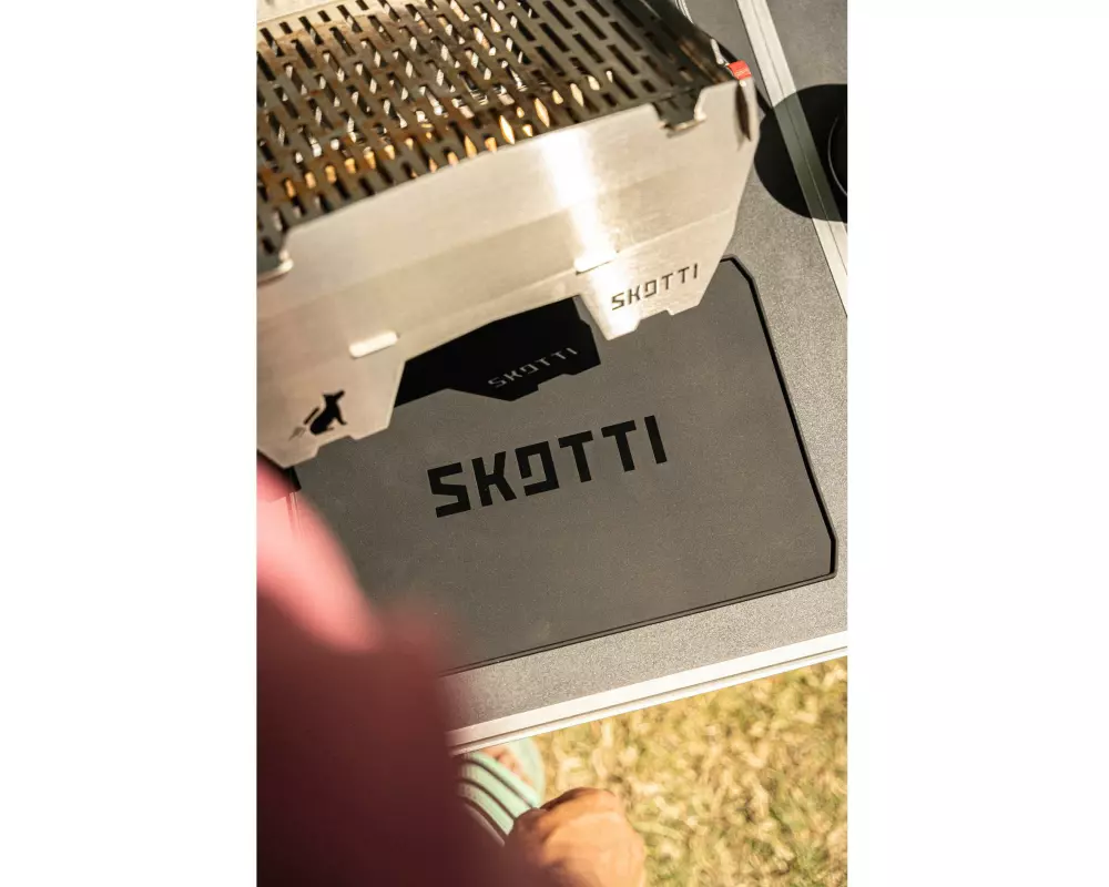 Skotti Ablage Matt, Schwarz