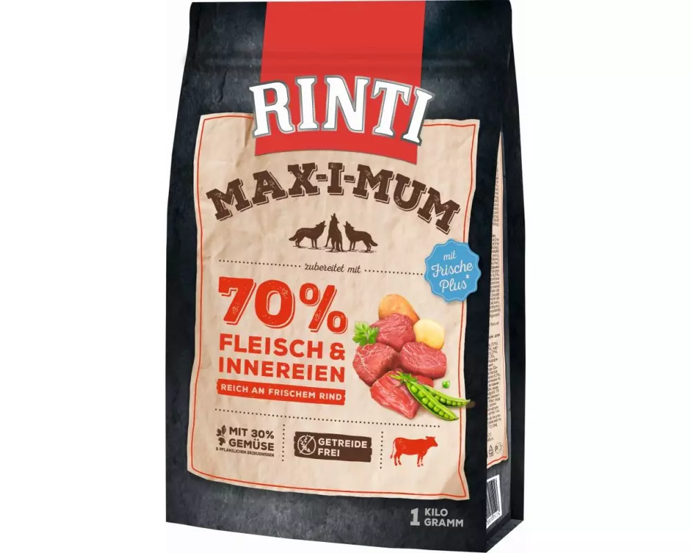 Rinti Trockenfutter Max-i-mum Rind, 1 kg