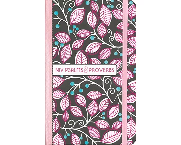 Niv, Psalms and Proverbs, Hardcover, Pink, Comfort Print