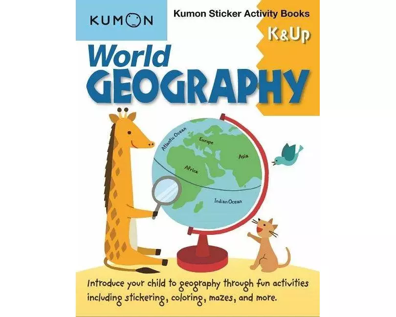 Kumon Sticker Activity Books: World Geography