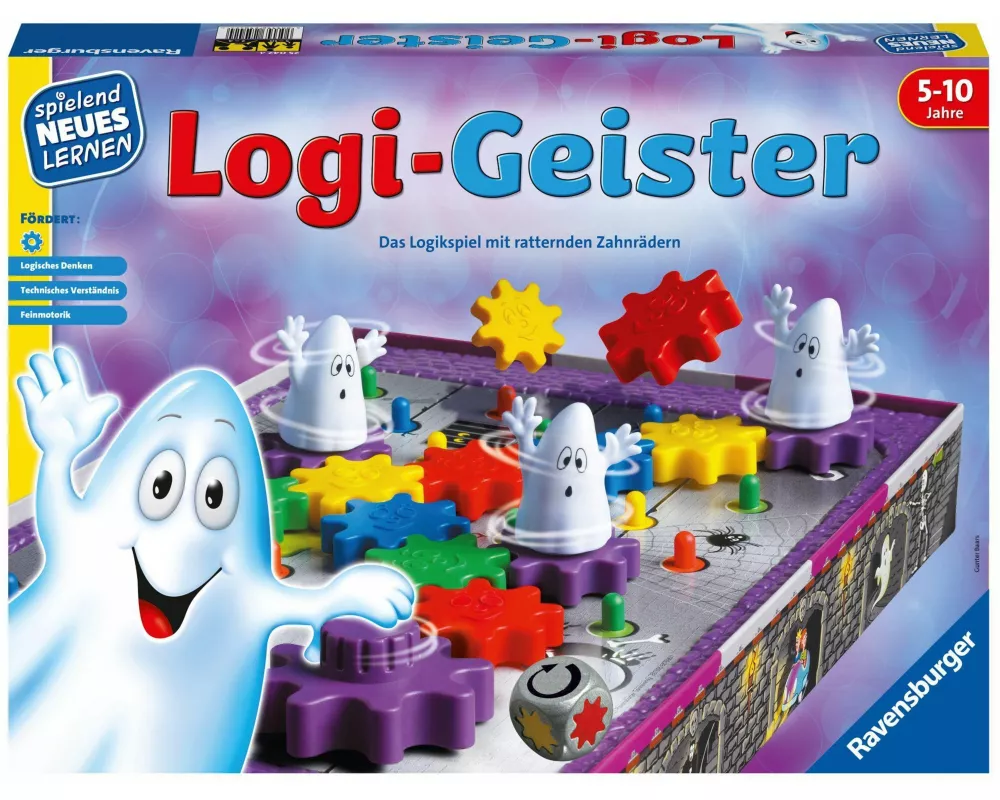 Logi-Geister - Kinderspiel ab 5 Jahre