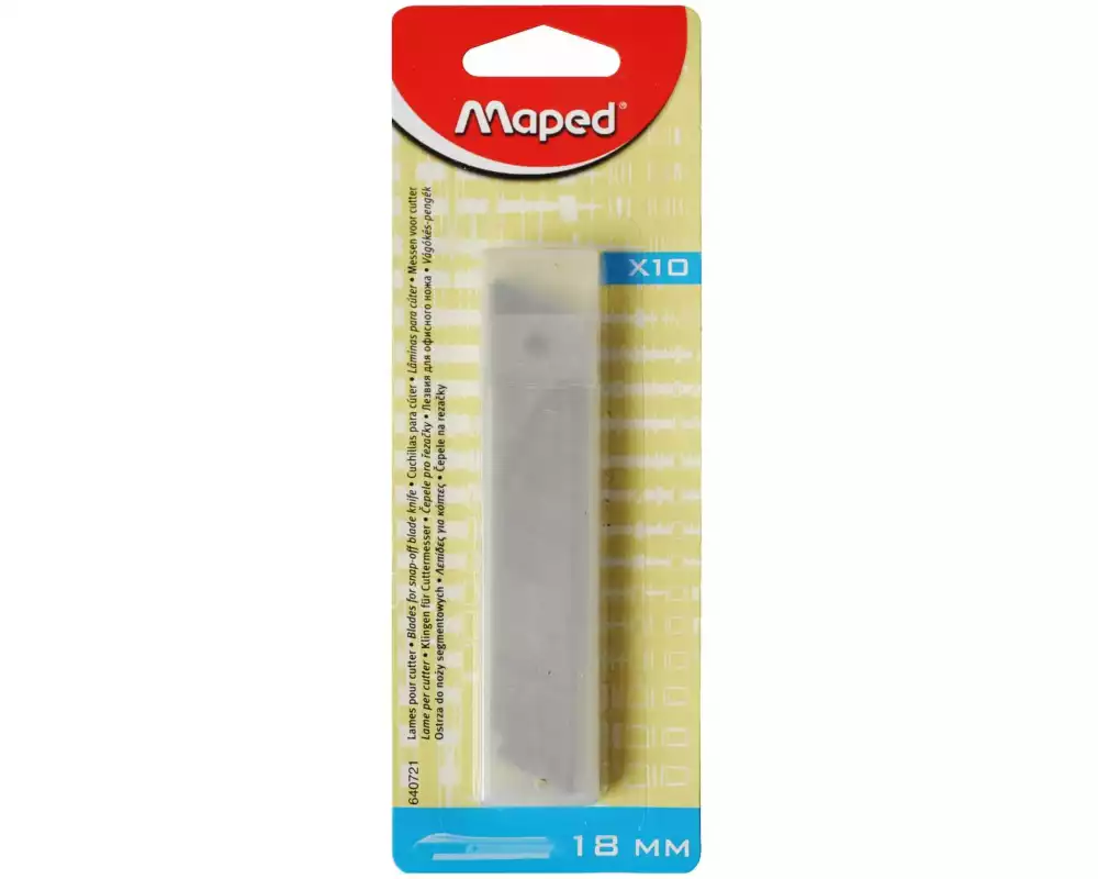 maped Cutter Ersatzklingen 18 mm 10 Stück