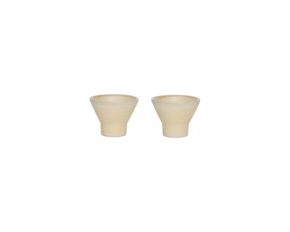 OYOY Eierbecher Yuka 2 Stück, Beige