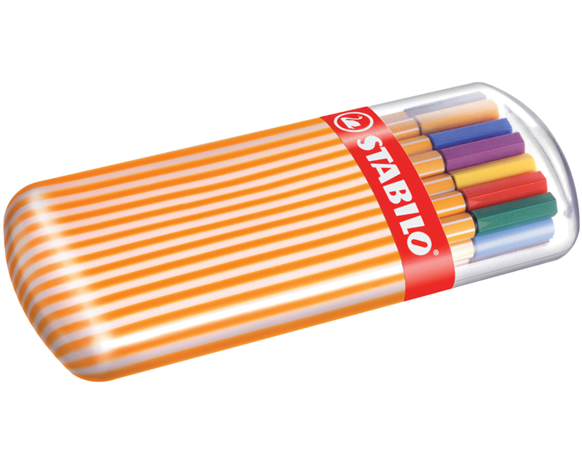 STABILO Fineliner Point 88 0.4mm 8820-02 20 Farben