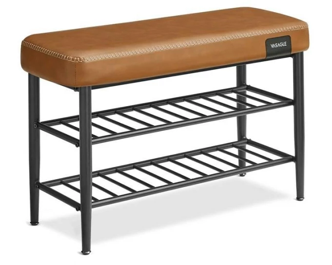 VASAGLE Schuhorganizer Ekho 80 x 50 cm, Braun