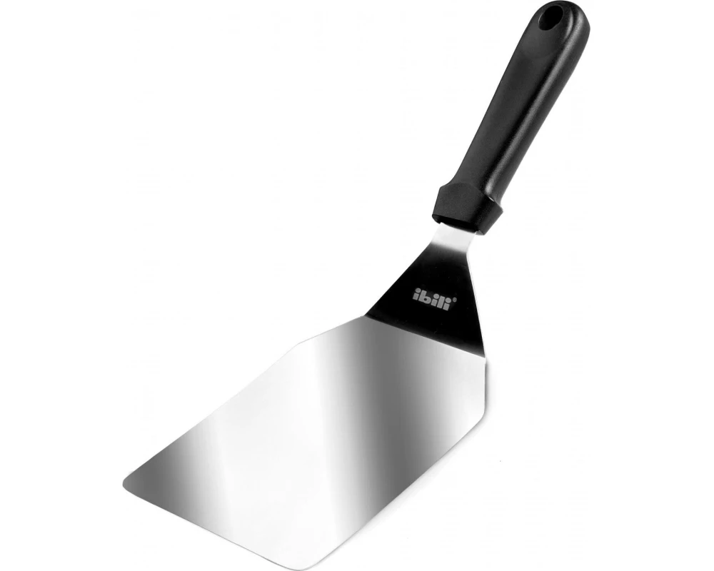 Ibili Spachtel rechteckig, Griff Ecoprof 32 x 14 cm Schwarz