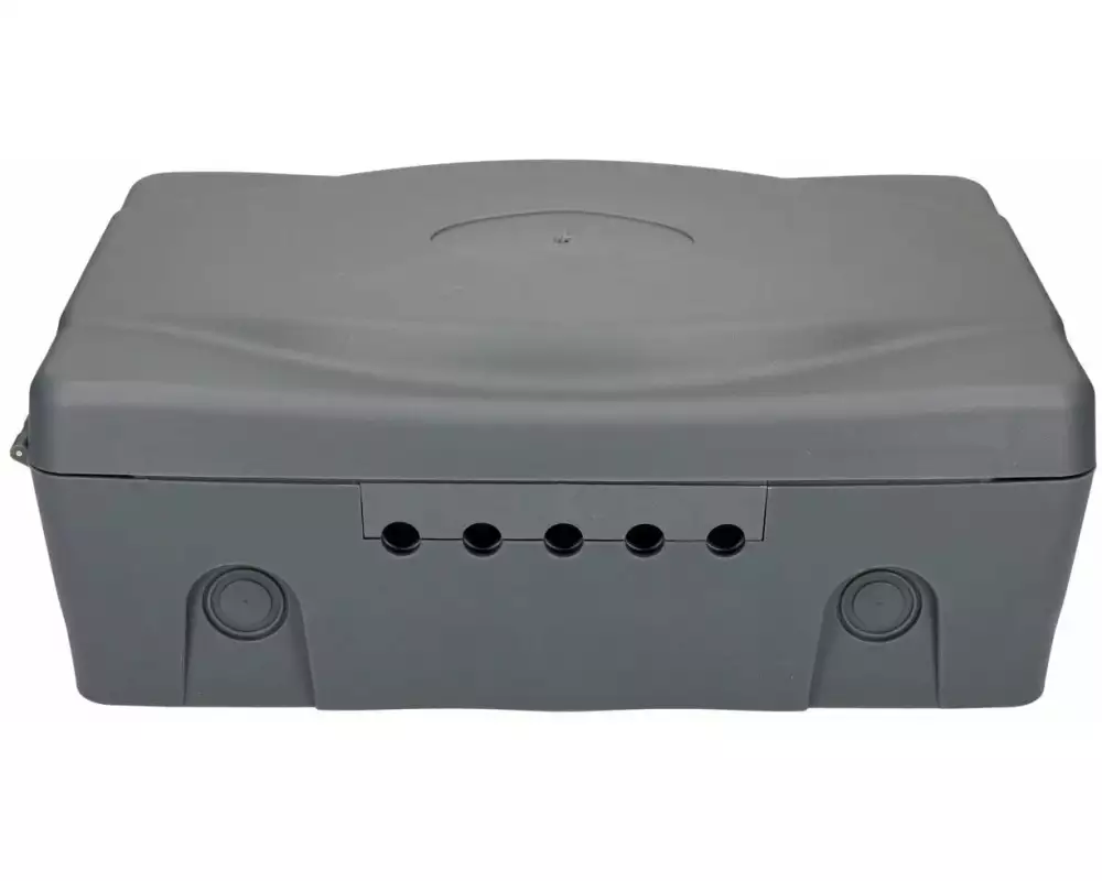 Max Hauri Kabelbox Wetterfeste Kunstoffbox IP54 anthrazit