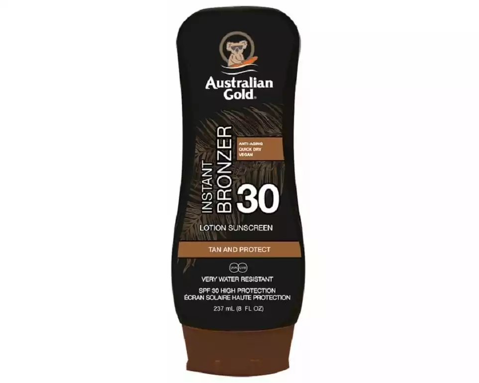 Australian Gold Sonnencreme Lotion mit Bronzer SPF 30 237 ml