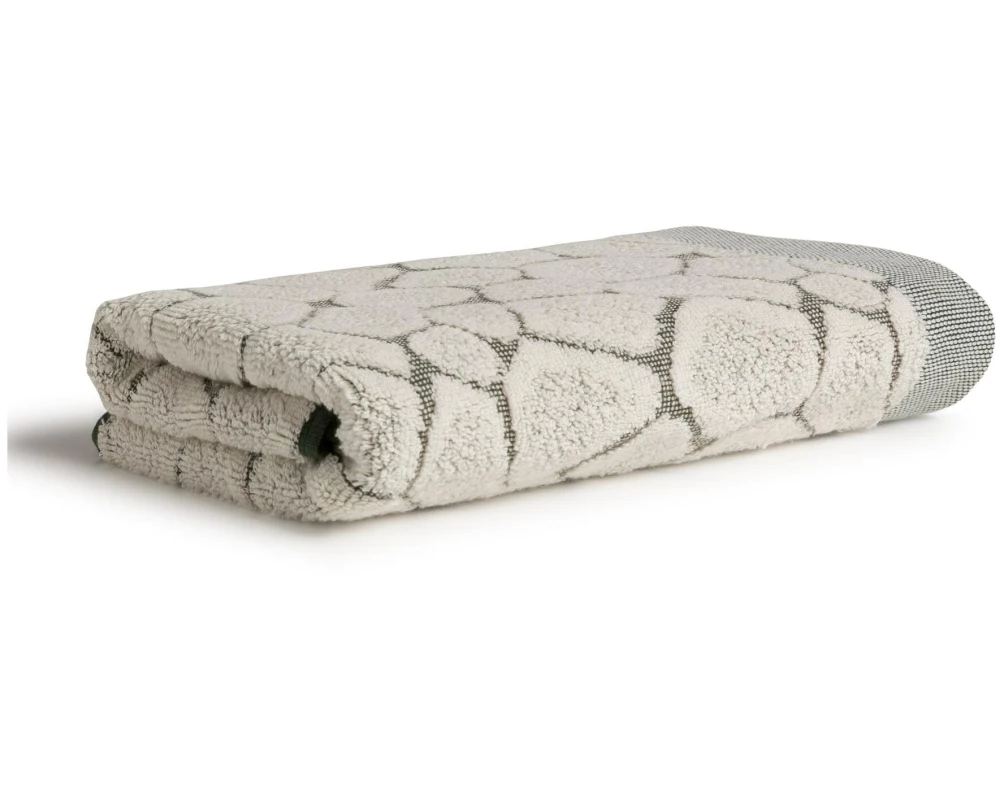 Möve Duschtuch Safari Spirit Giraffe 67 x 140 cm, Grau/Nature