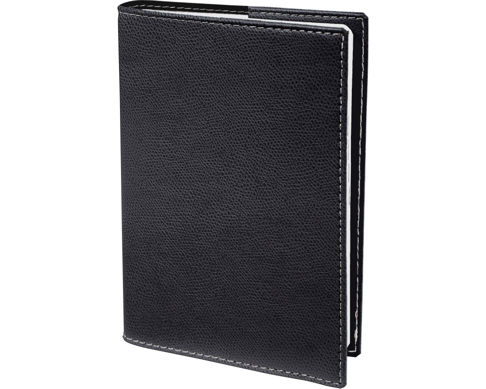 QUO-VADIS Agenda Club Ministre 2026 015101Q 1W/2S schwarz FR 16x24cm