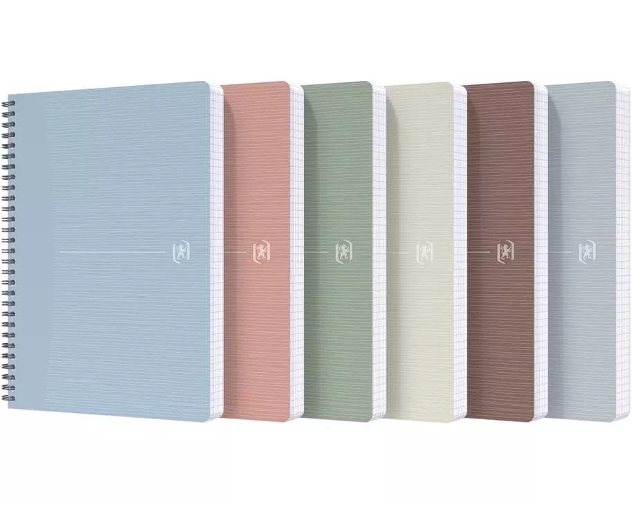Oxford Notizheft A5, liniert , assortiert