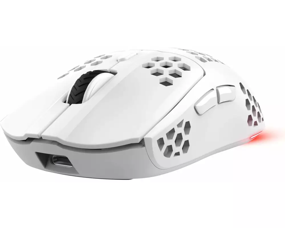 Trust Gaming-Maus GXT929 Helox Weiss