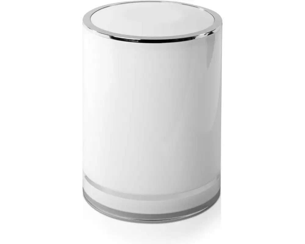 Möve Kosmetikeimer Line 5 l, Weiss