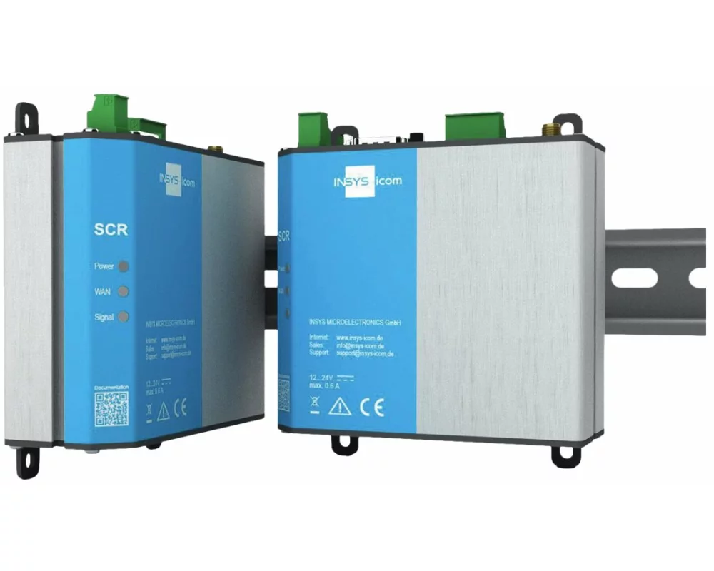 INSYS icom SCR-L300 LTE-Mobilfunk-Router VPN-Option