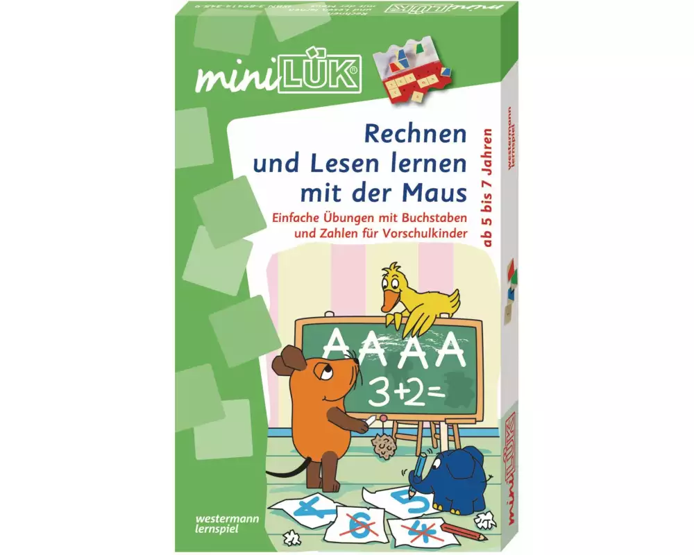 LÜK miniLÜK Rechnen und Lesen lernen mit der Maus Set