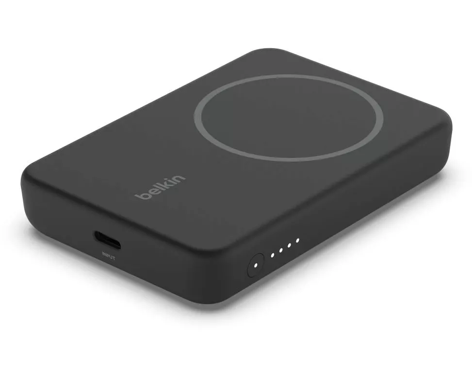 Belkin Powerbank Boost Charge kabellos 5000 mAh Schwarz