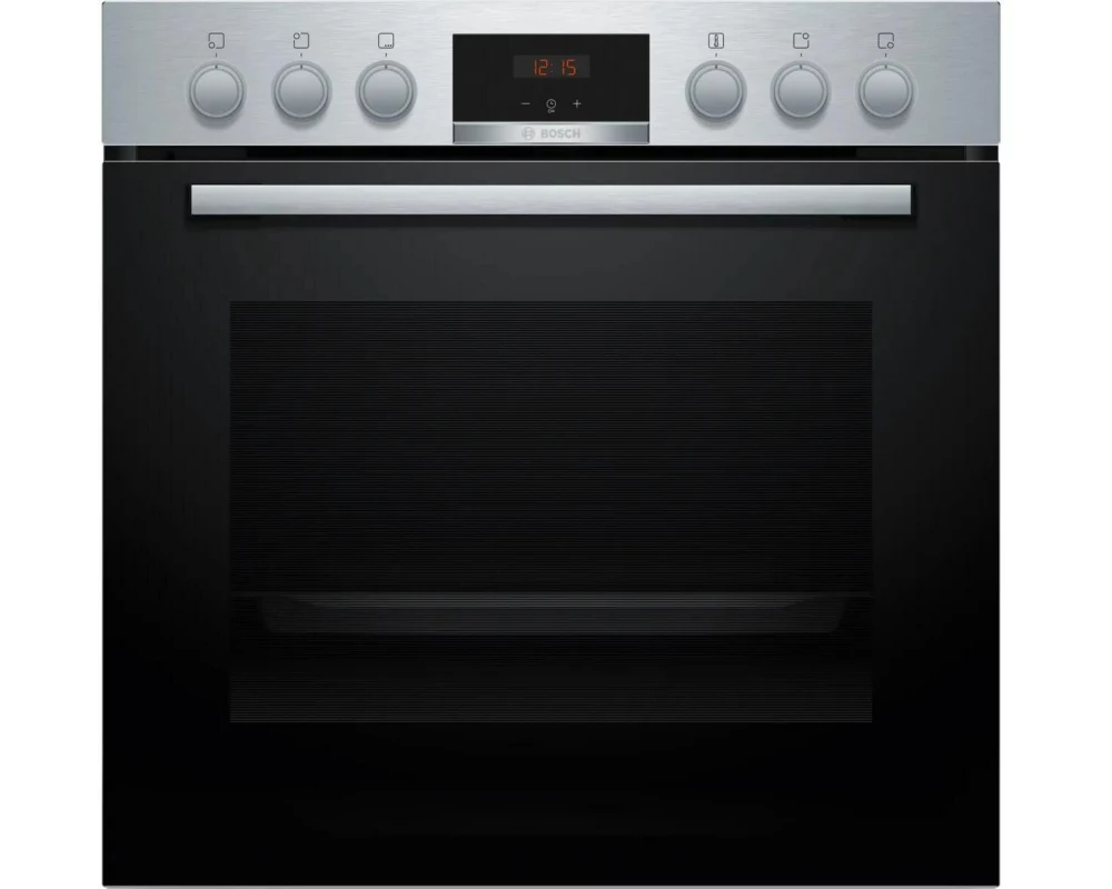 Bosch Einbaubackofen Serie 4 HEA513BR3 Schwarz/Silber A+