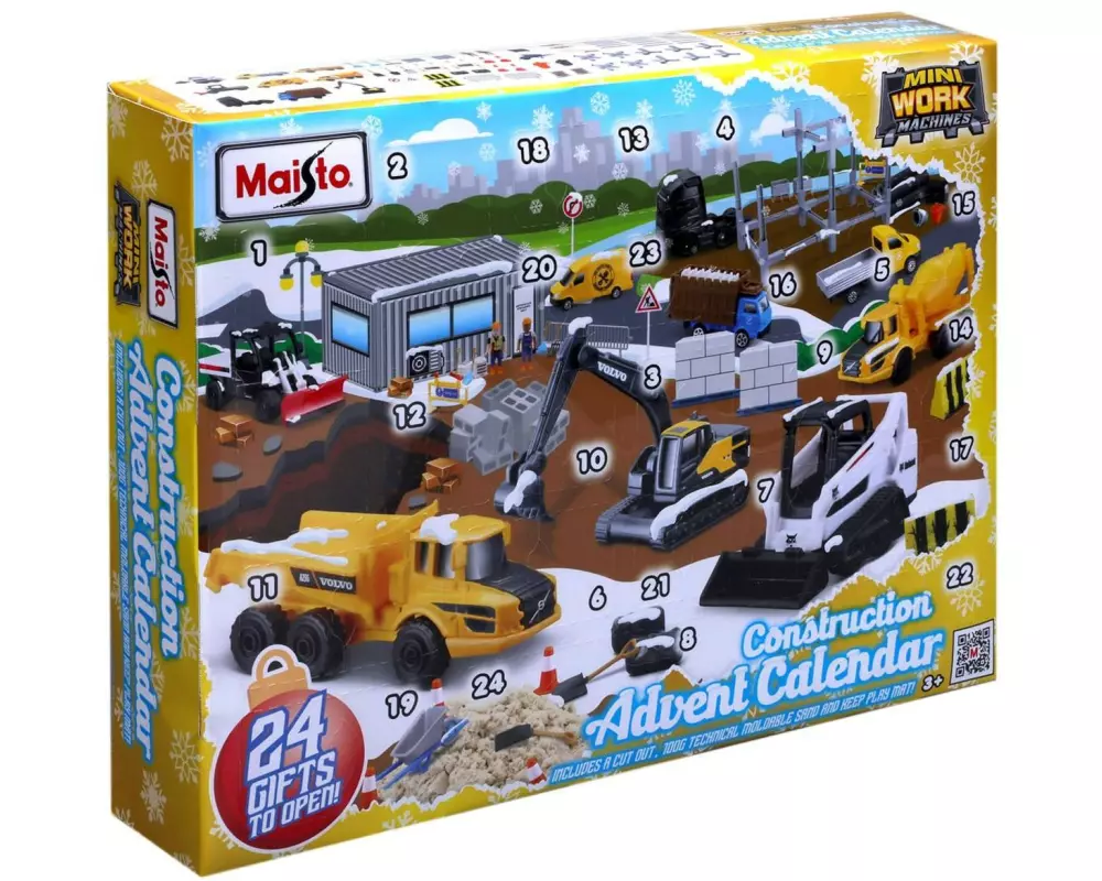 Maisto Adventskalender Mini Work Machines 2025