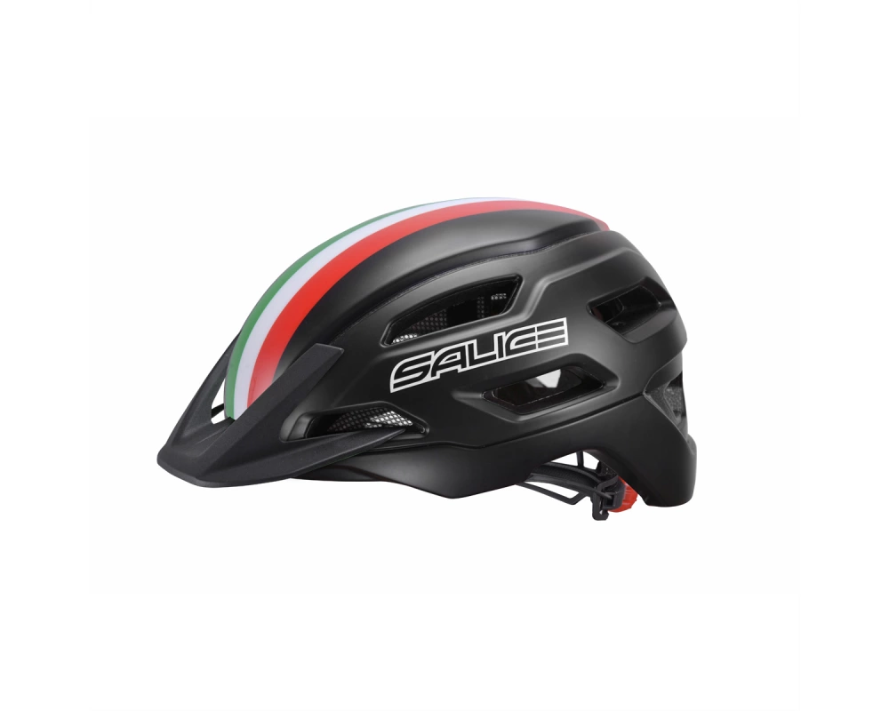 Salice Occhiali Velohelm Stelvio, M-L 54-60, Black ITA