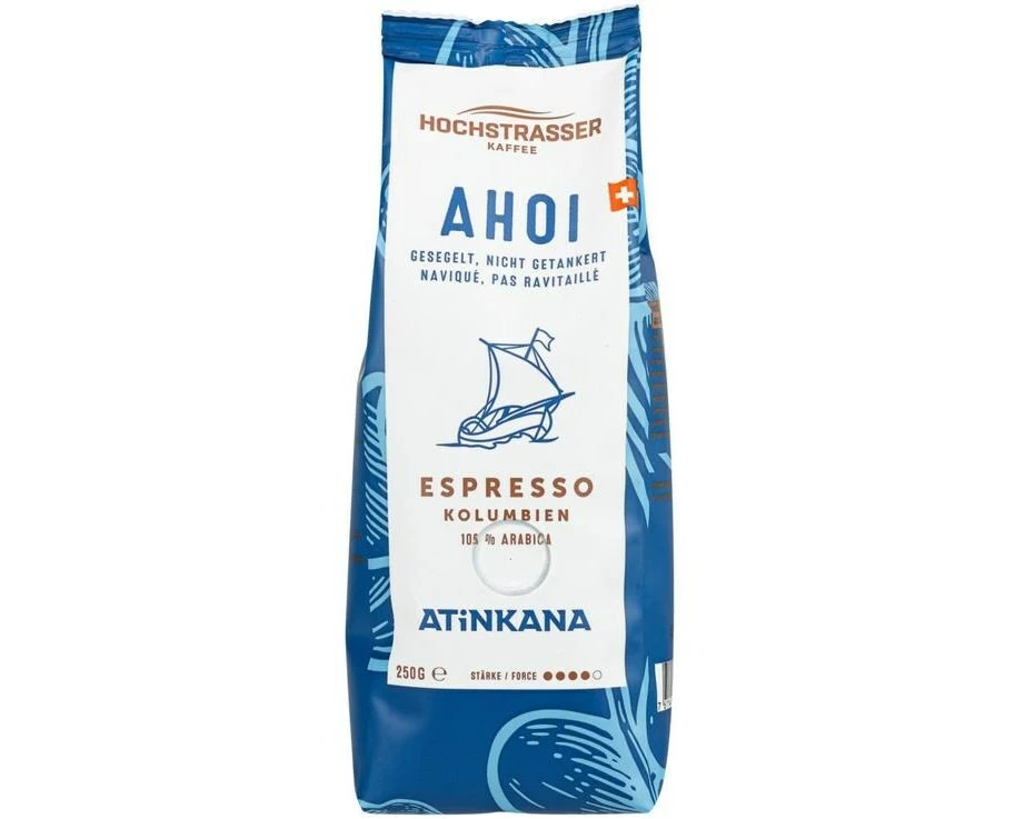 Hochstrasser Kaffeebohnen Atinkana Espresso 250 g