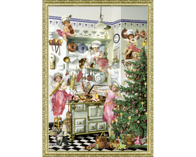 COPPENRATH A4 Adventskalender 71326 Nostalgische Adventsküche