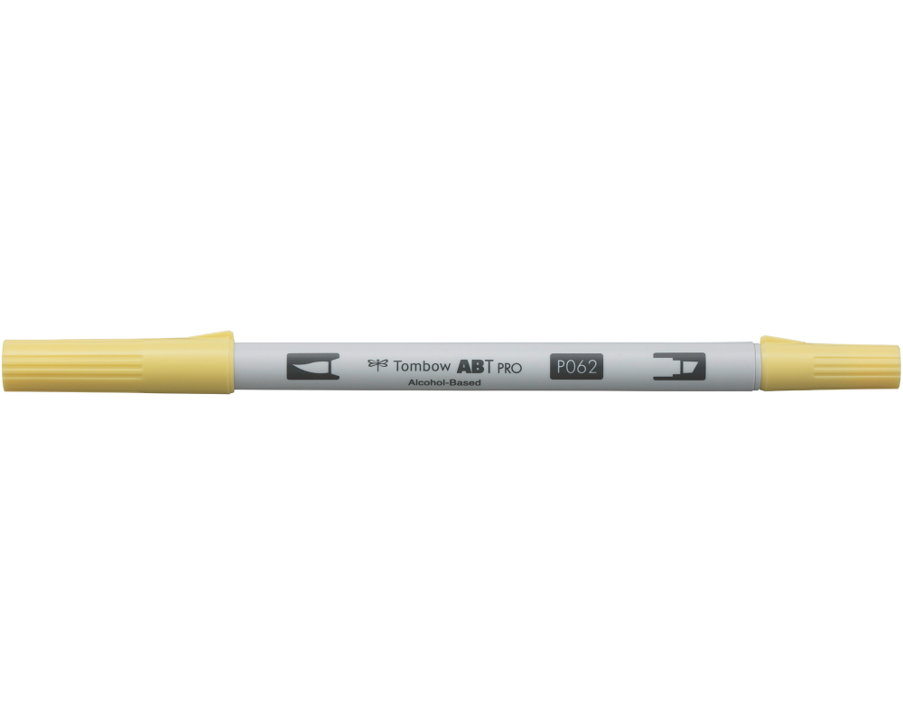 TOMBOW Dual Brush Pen ABT PRO ABTP-062 pale yellow