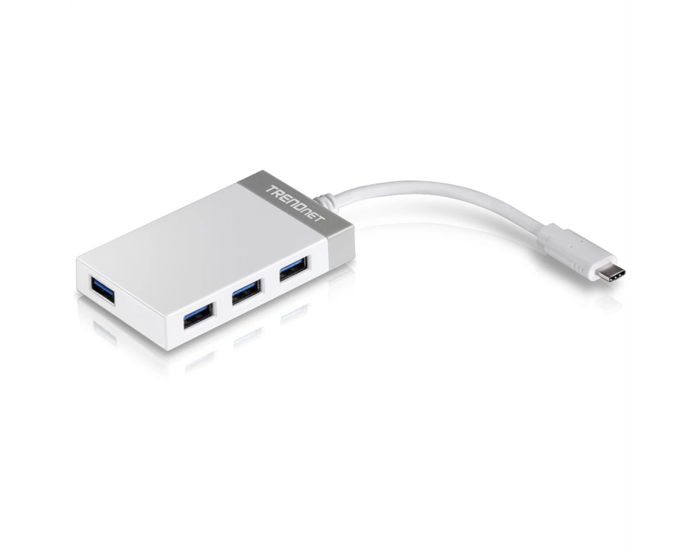 TRENDnet TUC-H4E 4-Port USB-C Mini Hub, Version v2.0R
