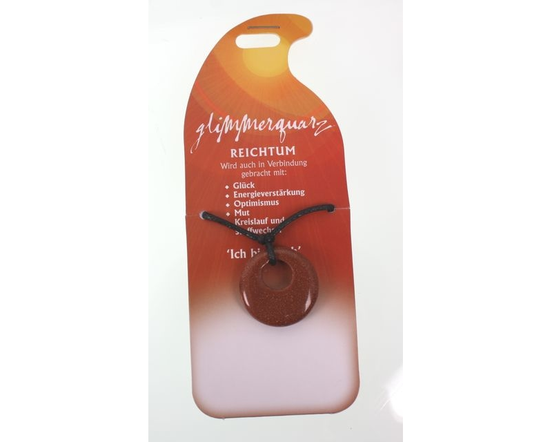 ROOST Halsband Reichtum G217 Glimmerquarz