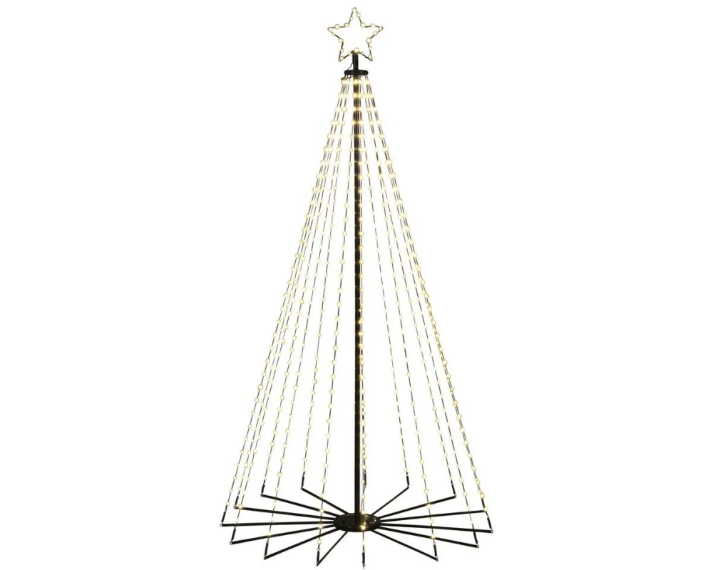 Konstsmide LED Tannenbaum Stern 515 bernsteinfarbene LEDs, 6 W