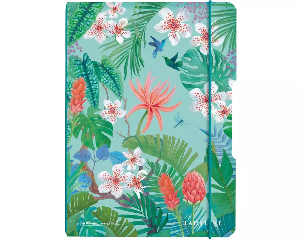 Herlitz Notizheft Ladylike Jungle A5, 40 Blätter, punktiert
