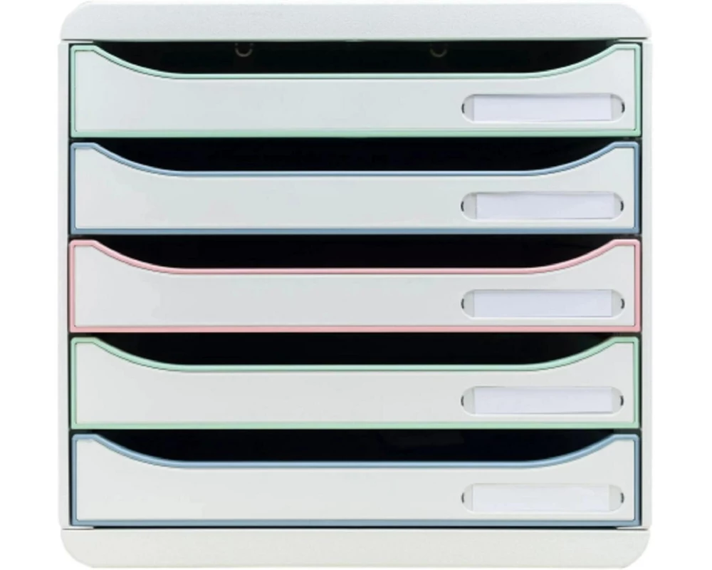 Exacompta Schubladenbox BIG BOX AutentiK, 5 Schubladen