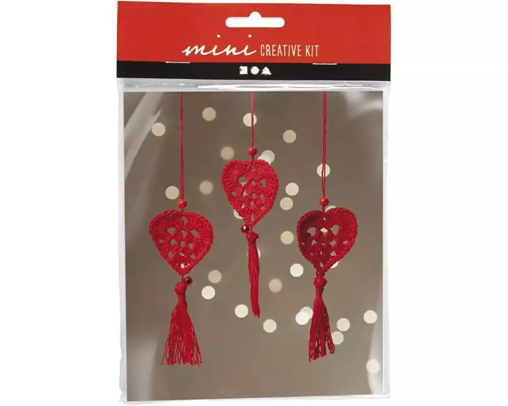 Creativ Company Bastelset Häkeln Herz