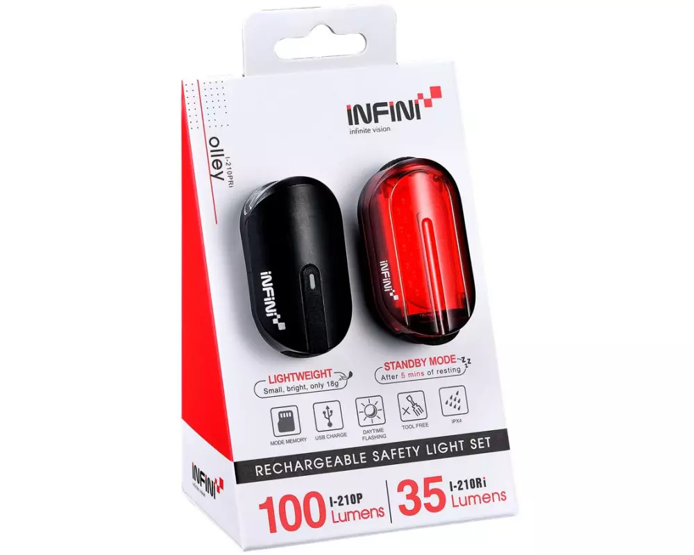 Infini Beleuchtungsset I-210PRi OLLEY Schwarz