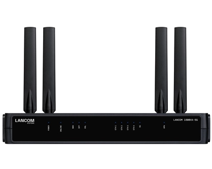 Lancom 1800VA-5G 1 SIM Ethernet, Cellular Modem/Wireless Router