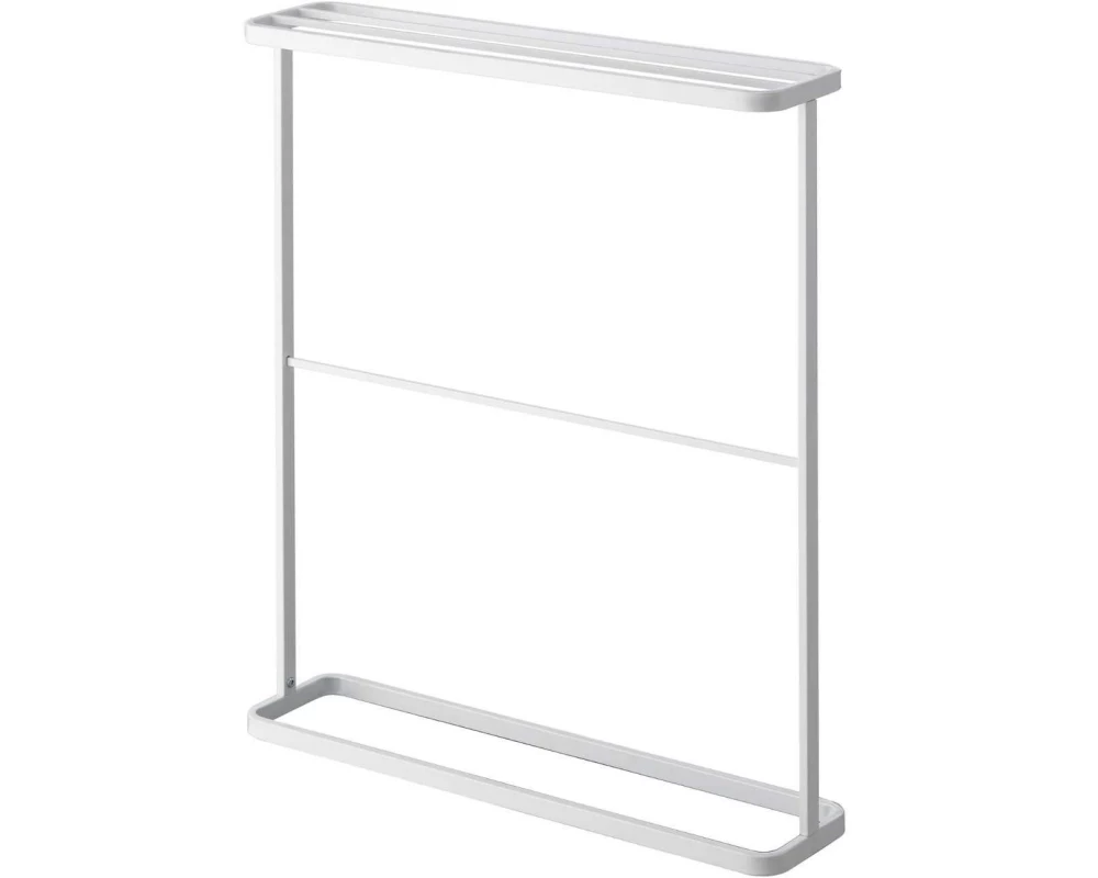 Yamazaki Handtuchhalter Tower 65 x 15 x 75 cm, Weiss