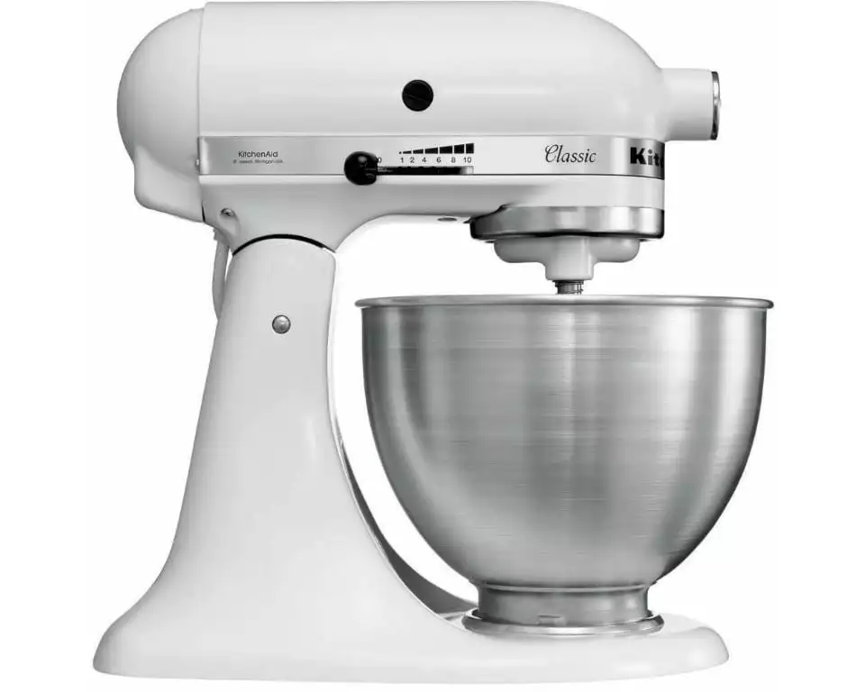 KitchenAid Küchenmaschine Classic 5K45SSSWH Weiss