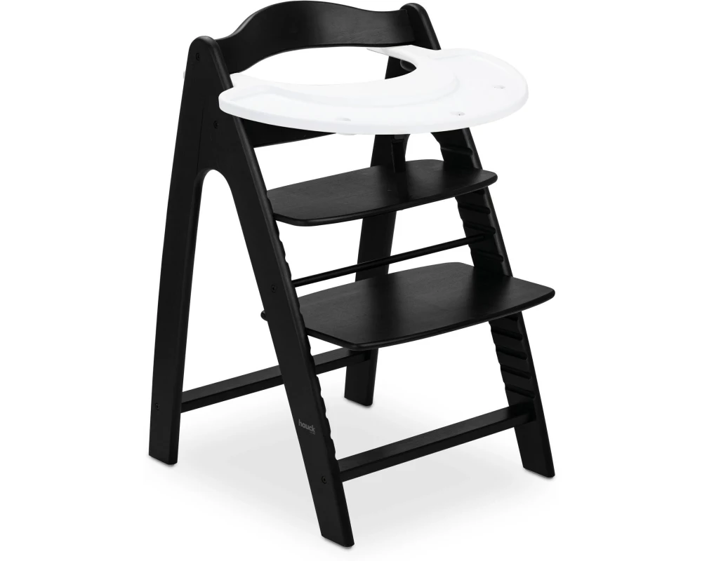 Hauck Hochstuhl Arketa N Play Blackwashed
