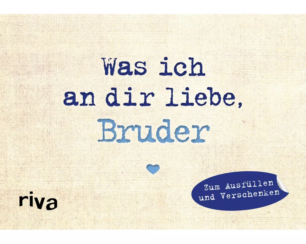 Was ich an dir liebe, Bruder – Miniversion