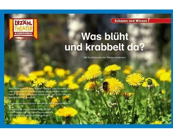 Kamishibai: Was blüht und krabbelt da?