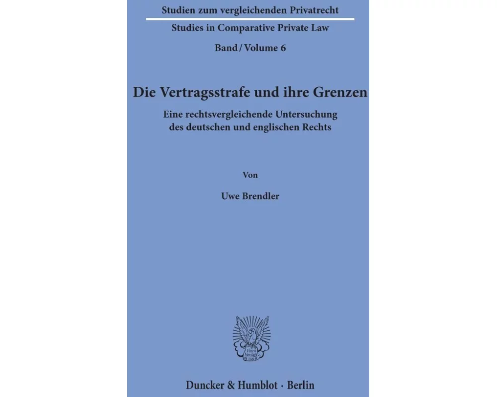 Die Vertragsstrafe und ihre Grenzen