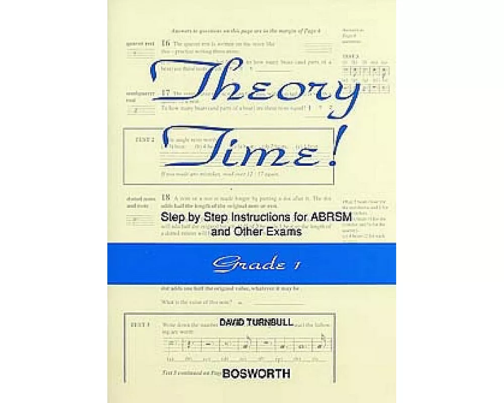 Theory Time - Grade 1