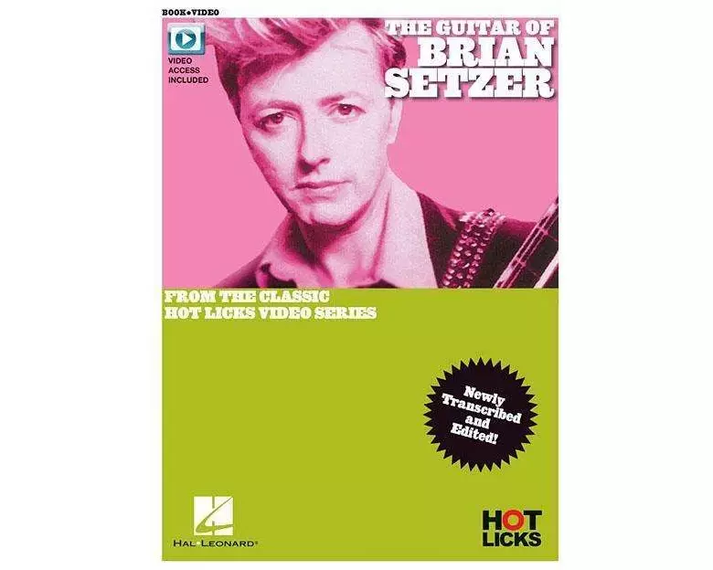The Guitar of Brian Setzer Book/Online Media
