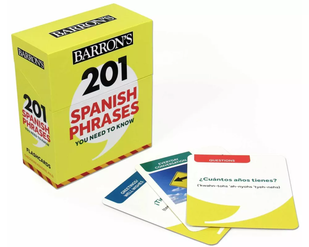 201 Spanish Phrases You Need to Know Flashcards