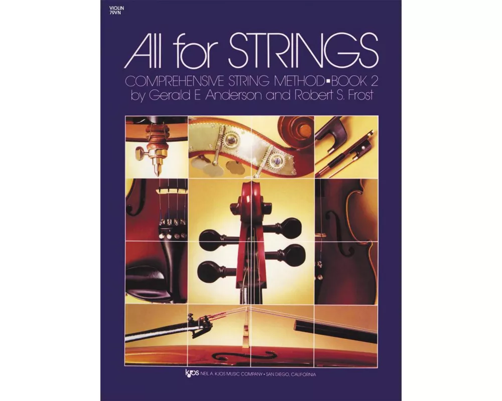 All for Strings Book 2 Violin