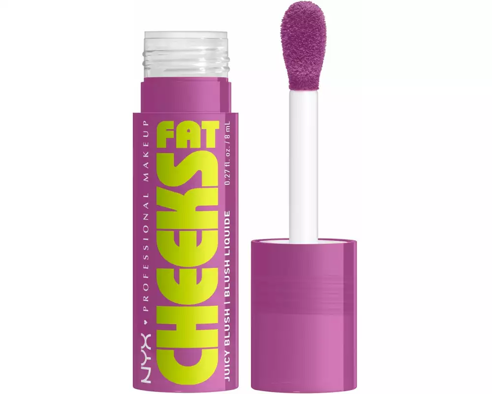 NYX Professional Makeup Rouge Fat Cheeks Blush Blueberry Burst