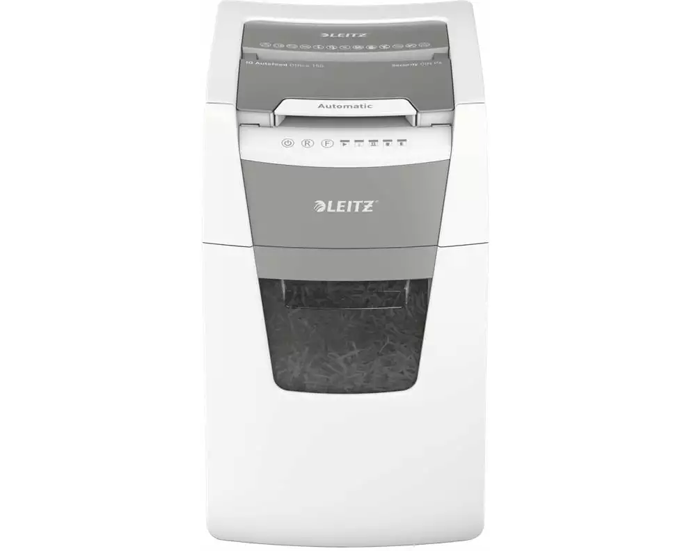 Leitz Bürogeräte Aktenvernichter IQ Autofeed Office, P-4, 150 Blatt