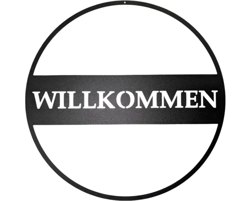 CHALET Chalet Willkommensring rund
